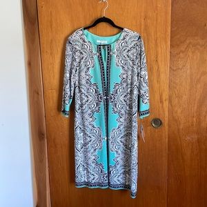 NWT Studio One - embellished dress, size XLG